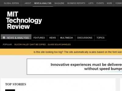 麻省理工《技術(shù)評(píng)論》