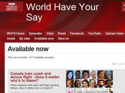 世界問題大聲說（BBC）