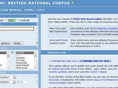 英國國家語料庫（BNC）