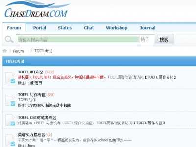 托福考試（Chase Dream）